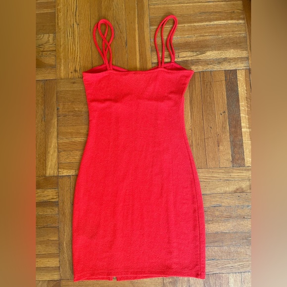 Red H&M Bodycon Dress - Picture 5 of 5